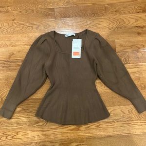 Zara Brown sweater